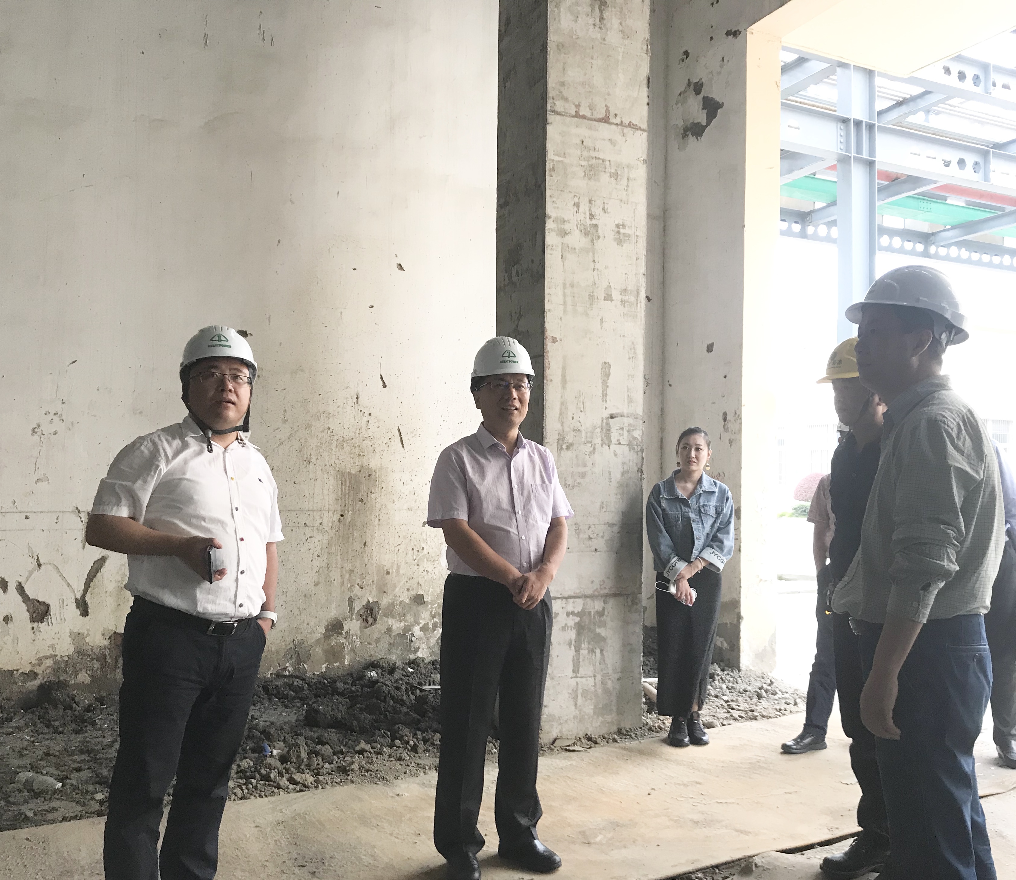 上虞区委常委金山中一行莅临浙江格派