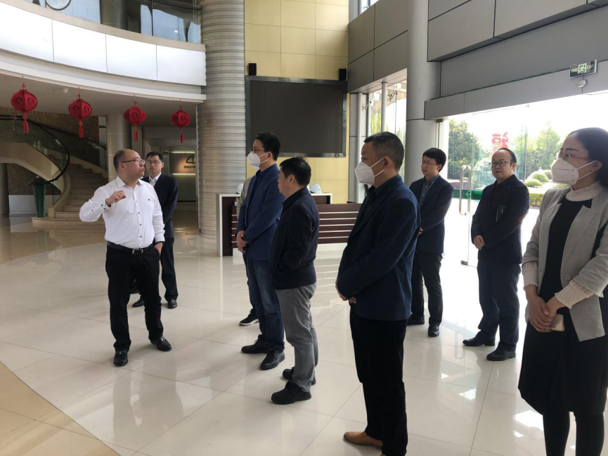 宜都市政府招商考察团一行莅临指导浙江格派