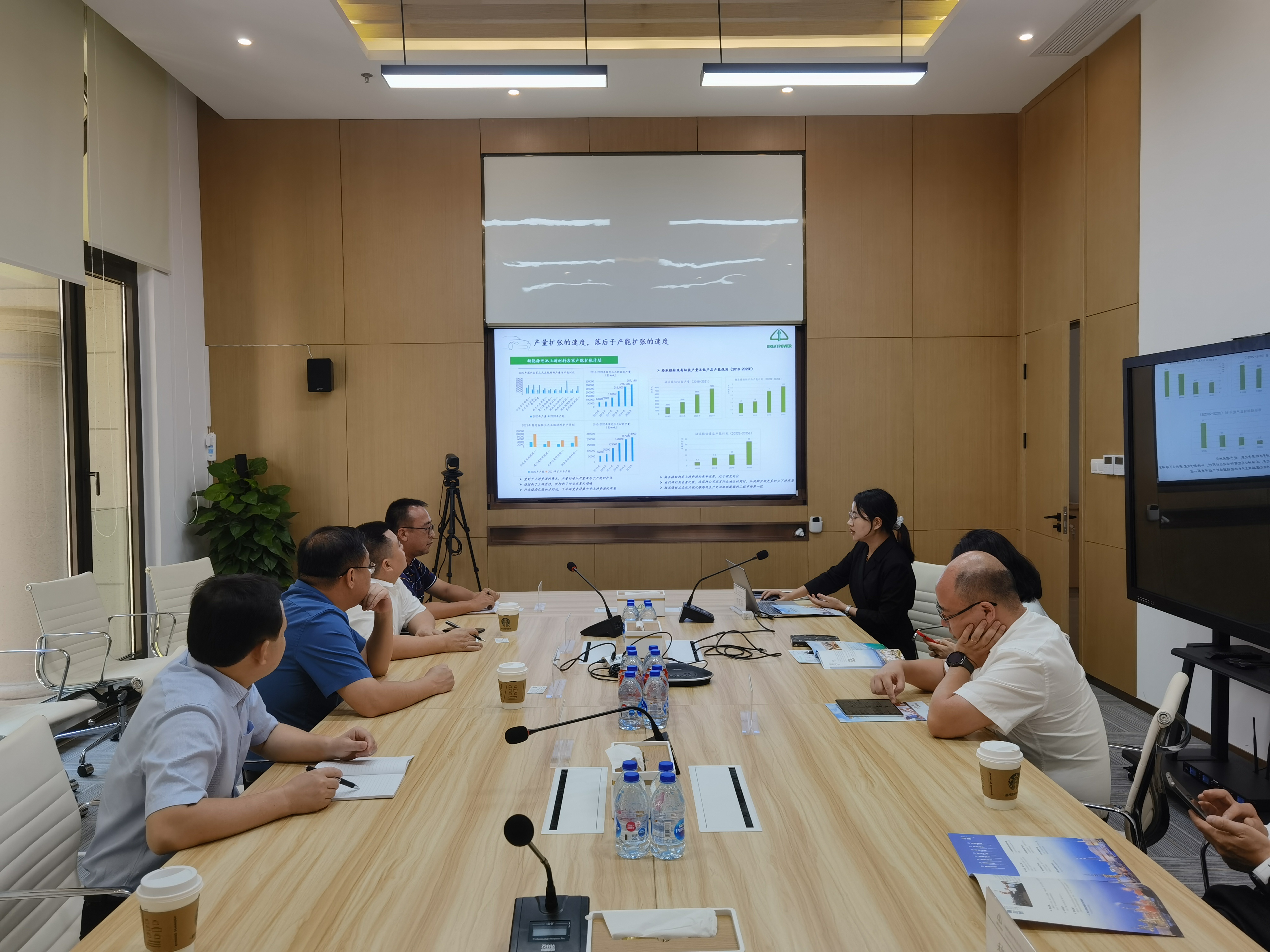 广西北海市铁山港区委书记龙起云带队莅临格派镍钴